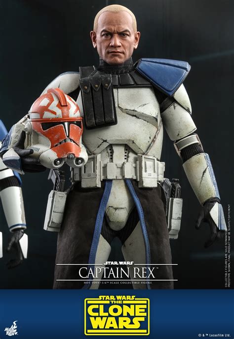 Hot Toys TMS 18 Star Wars The Clone Wars Captain Rex Hot Toys Complete Checklist