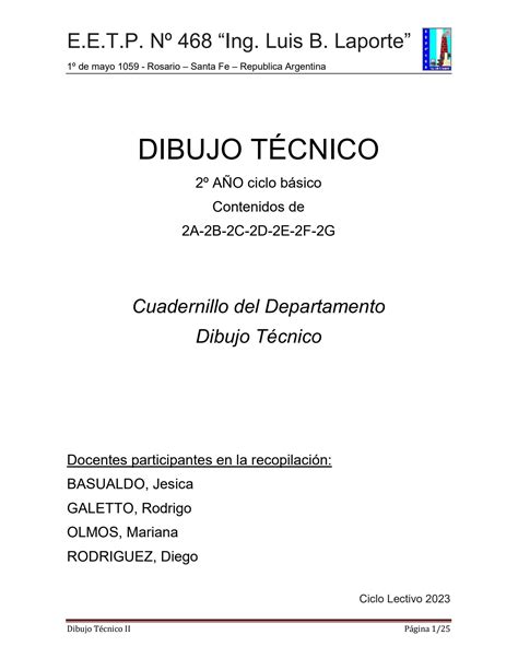 Solution Informacion Y Planos Sobre Dibujo Tecnico Studypool