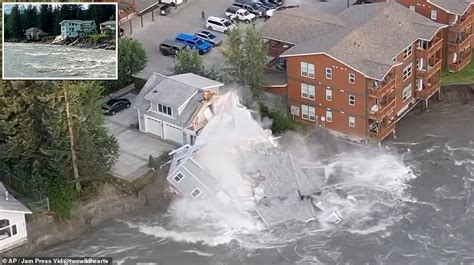 Exclusive Alaska House Swept Away By Floods Was Being Rented Out By