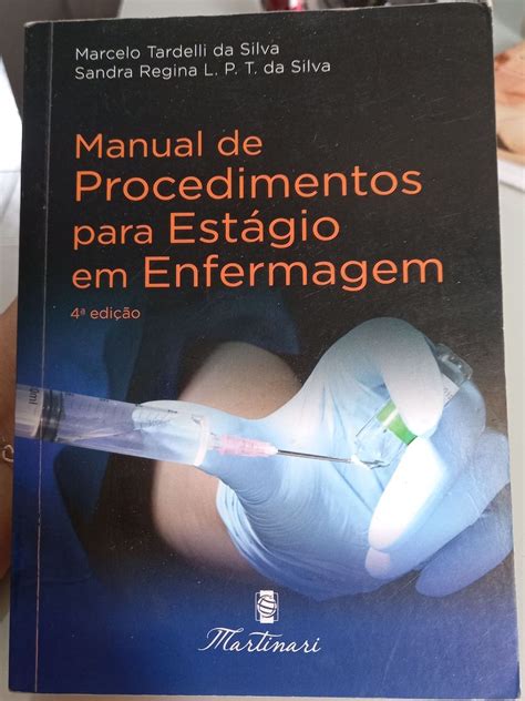 Livro Manual de Procedimentos para Estágio em Enfermagem Livro Usado