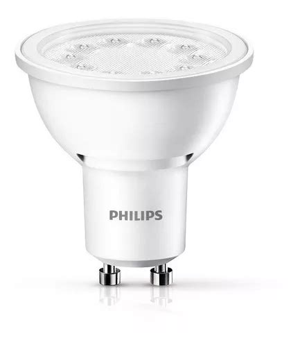 Lámpara Led Dicroica 5w 50w Gu10 Fría Philips Soultec Mercadolibre