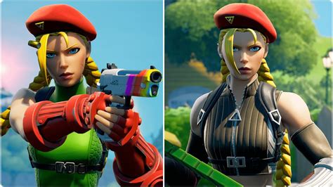 Fortnite CAMMY SKIN GAMEPLAY New Street Fighter Skin YouTube