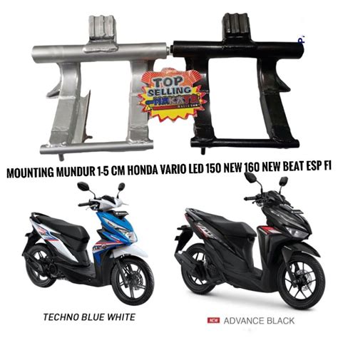 Jual Mounting Vario 125 New 5 Cm Custom Mounting Vario 150 New Custom 5 Cm Mounting Vario 160