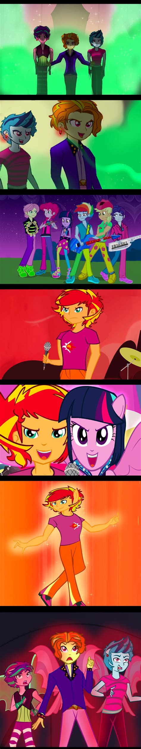 Adagio Dazzle Allegro Amoroso Applejack Applejack Male