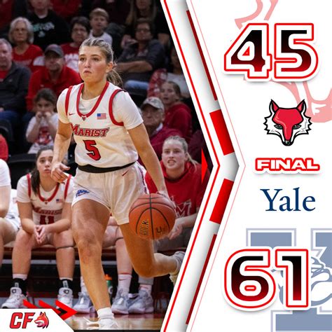 Marist Women’s Basketball Falls Flat, Hands Yale Their First Win - Center Field