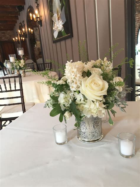 White Flower Centerpieces For Weddings Wedding Flower Ideas