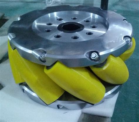 A Set Of 12 Inch Heavy Duty Industrial Mecanum Wheel With