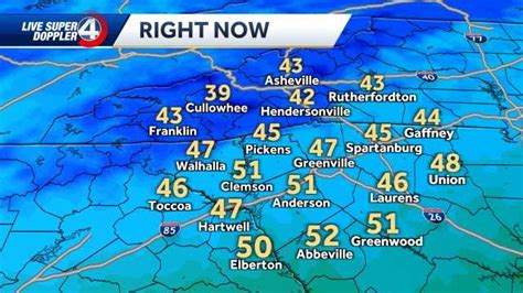 South Carolina: Weather forecast for March 18