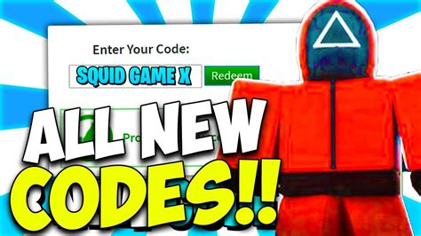 Roblox Promo Codes Squid Game October Roblox 2021 Youtube