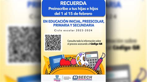 Aclara Secretaría de Educación y Deporte dudas sobre el proceso de pre