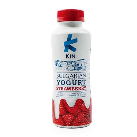 Jual Kin Yogurt Drink Strawberry Ml Murah Dus Bahan Makanan