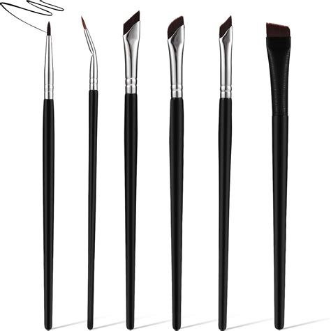 Amazon Pcs Fine Angled Eyeliner Brush Precision Eyeliner