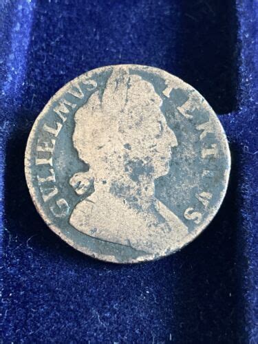 William Iii Halfpenny Gvlielmvs Ebay