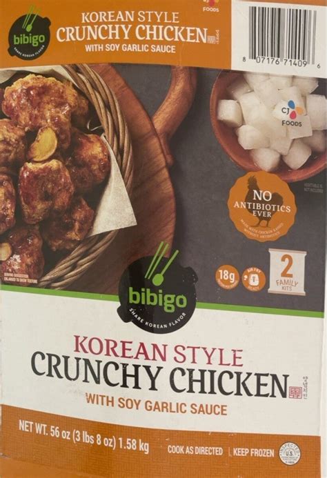 Korean Style Crunchy Chicken Bibigo