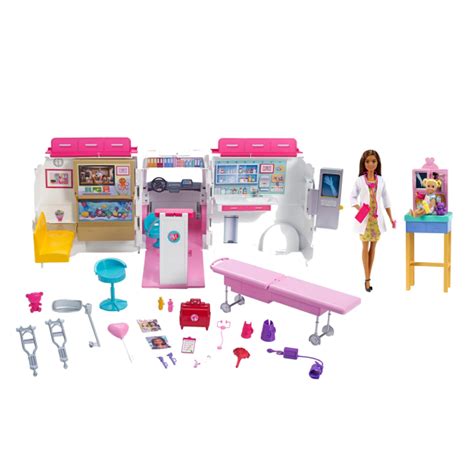 Mattel - Barbie Pediatrician & Ambulance Bundle | AIR MILES