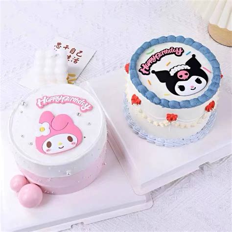 Jual Hbd Topper Cinnamoroll Kuromi Melody Head Sanrio Hiasan Dekorasi