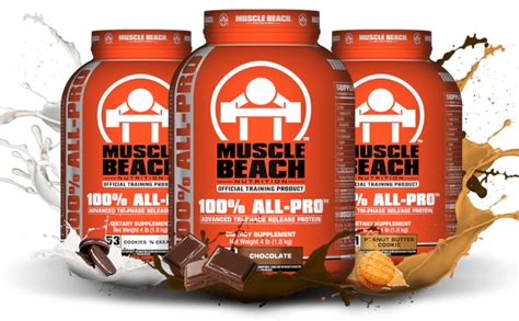 Muscle Beach Nutrition All Pro Advanced Tri Phase Release Protein