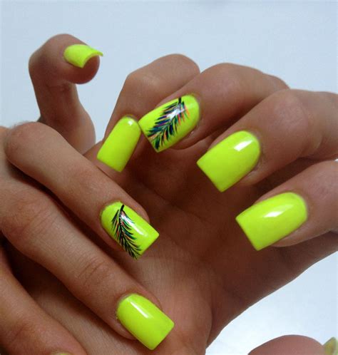 Neon Nail Polish Designs