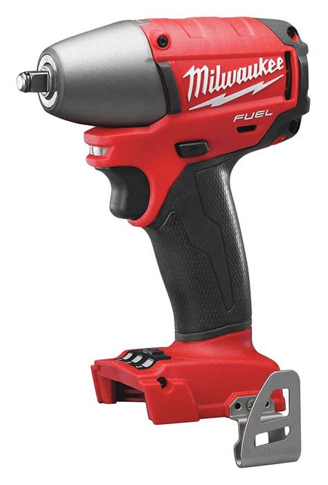 MILWAUKEE 3/8" Cordless Impact Wrench, 18.0 Voltage, 220 ft.-lb. Max ...