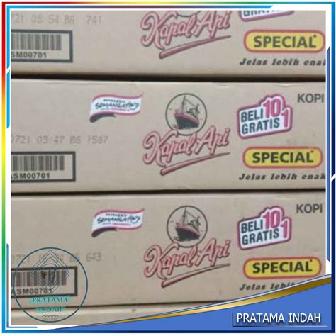 Jual Kopi Kapal Api Mini Special Gr Tanpa Gula Harga Dus Isi