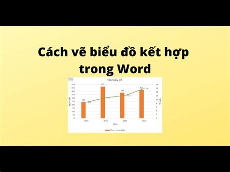 Cách Vẽ Biểu đồ Kết Hợp Trong Word Hướng Dẫn Chi Tiết Từ A đến Z