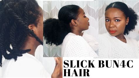 Slick Back Bun On C Hair How To Achieve A Nice Sick Back Bun Chair