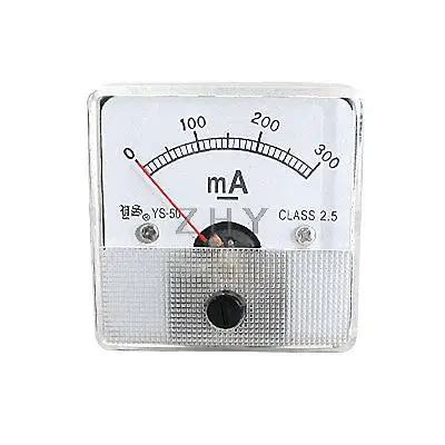 Dc Ma Analog Current Panel Meter Amperemeter Class Meter Tape