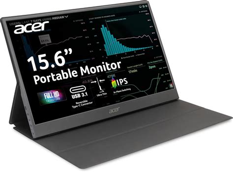 Amazon.com: Acer Portable Monitor Acer PM161Q Abmiuuzx 15.6" Full HD ...