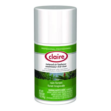 Claire Metered Air Freshener Rain Forest Oz Aerosol Spray