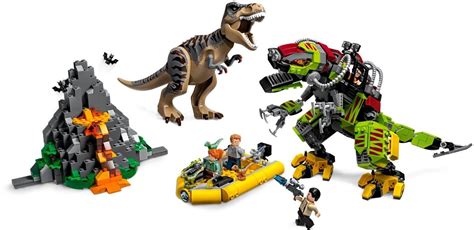 Klocki Lego Jurassic World Tyranozaur Kontra Mechaniczny Dinozaur