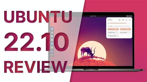 QUE SISTEMA INCRÍVEL UBUNTU 22 10 Review Kinetic Kudu ubuntu