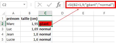 Ntroduire 44 Imagen Formule Avec Si Excel Fr Thptnganamst Edu Vn