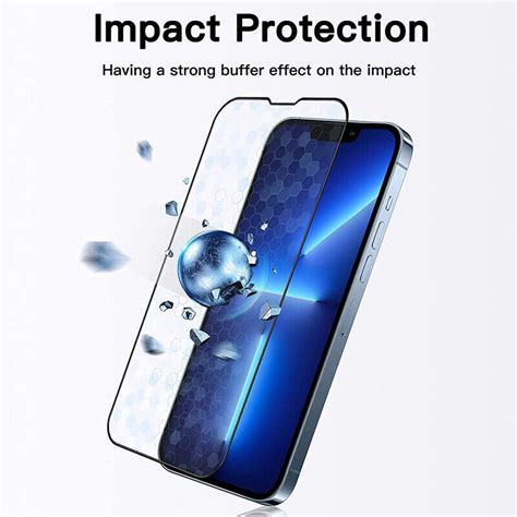 Full Cover 9d Tempered Glass Screen Protector For Iphone 16 14 13 12 15 Pro Max Ebay