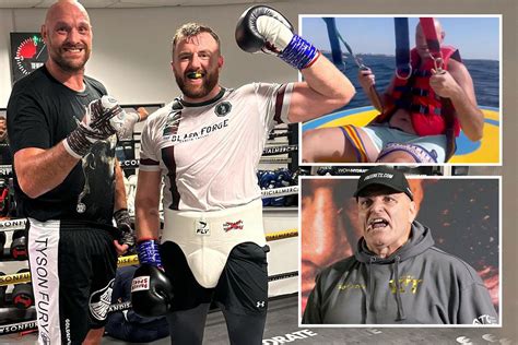 Tyson Fury's dad John fears he will LOSE undisputed Oleksandr Usyk ...