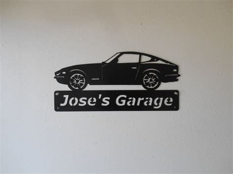 Datsun 280z Personalized Metal Sign Metal Wall Art Etsy