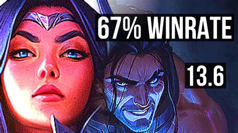 Irelia Vs Sylas Mid 7 Solo Kills 67 Winrate Kr Diamond 13 6