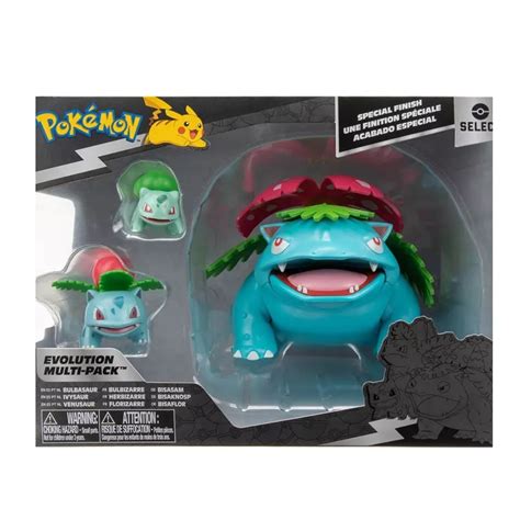 Pokemon Evolution Bulbasaur Ivysaur E Venusaur Sunny