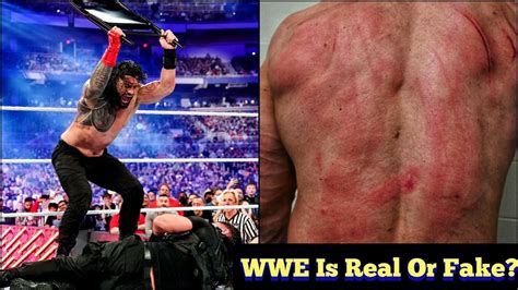 Is Wwe Fake Or Real Wwe Wrestling Is Real Or Fake Full Explanation