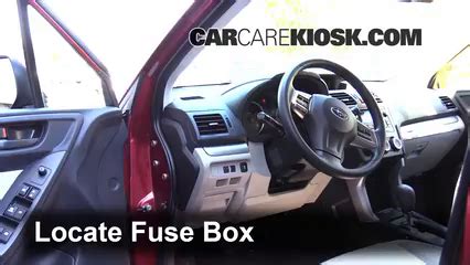 Control De Fusible Interior En Subaru Forester I Premium L