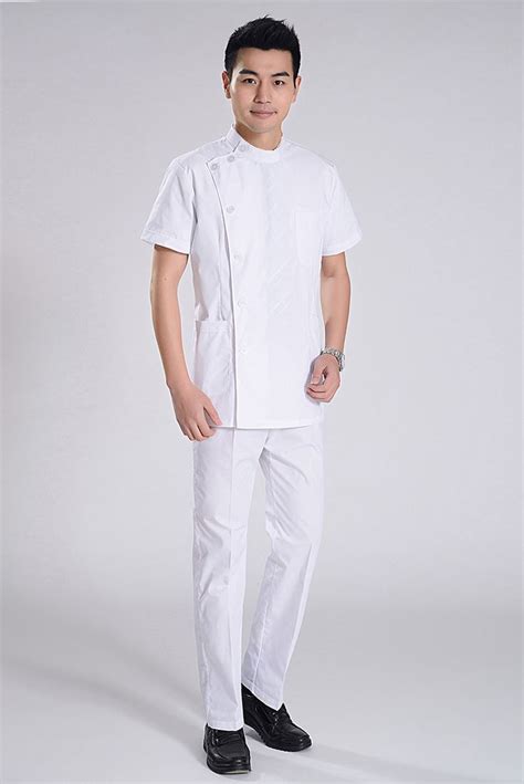 high quality hospital workwear doctor dentist uniform male nurse jacket ...