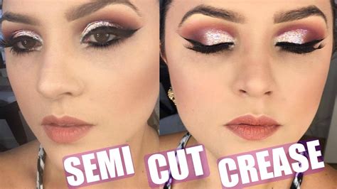 Tutorial Semi Cut Crease Youtube