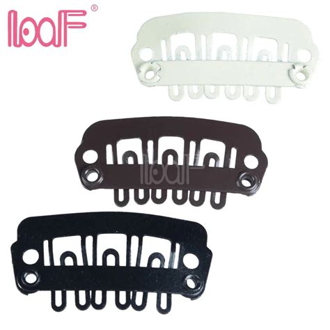 LOOF Pinzas De Metal Para Pelucas Accesorio Para Extensi N De Cabello