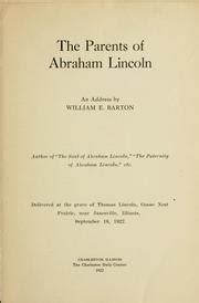 The parents of Abraham Lincoln | Open Library