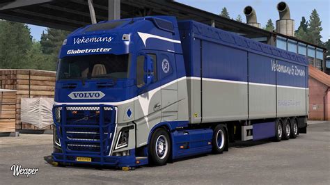 Volvo Fh16 2012 Vekemans Skinpaket V10 Ets2 Ets2 Ats Mod