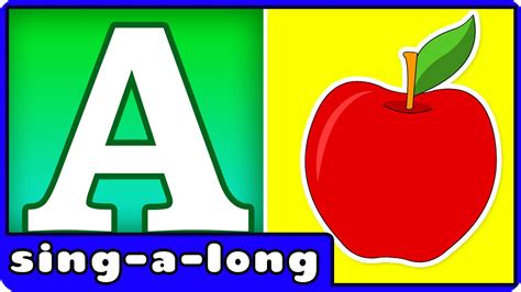 Abc Phonics Song Kids Song With Lyrics By Hooplakidz Sing A Long