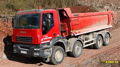 IVECO Trakker 8x8 Dump Truck Extreme Loads YouTube