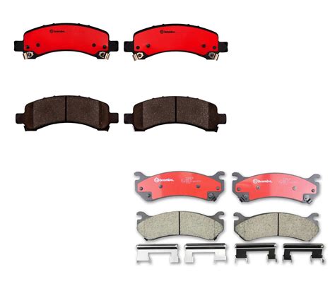 Brembo Front Rear Ceramic Brake Pad Set Kit For Avalanche Express