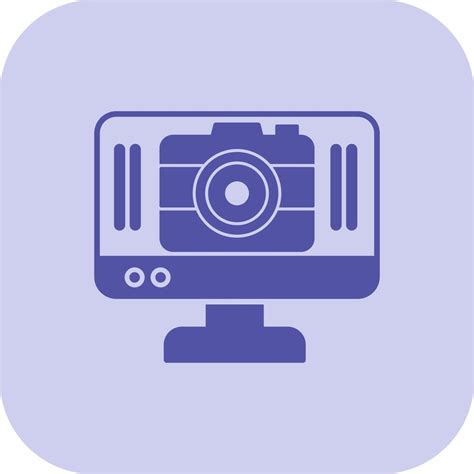 Camera Glyph Tritone Icon Vector Art At Vecteezy