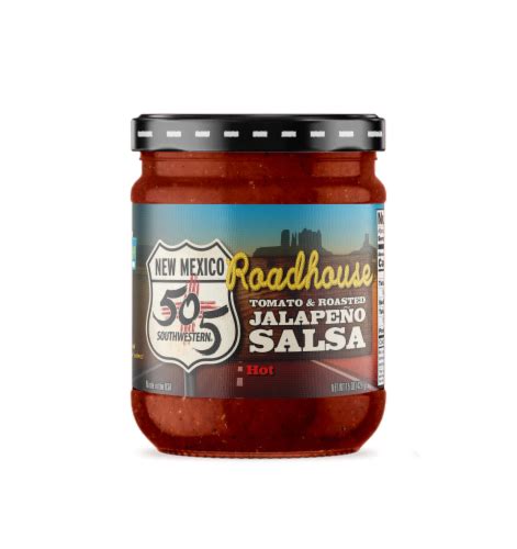 505 Southwestern Roadhouse Roasted Jalapeno Hot Salsa 15 Oz King Soopers