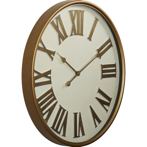 Mercer41 Oversized 27" Roman Numeral Wall Clock & Reviews | Wayfair